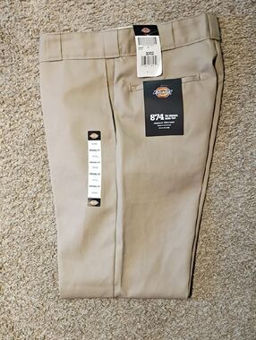 Dickies Men’s 874 Straight Fit Chino Pants - Tan